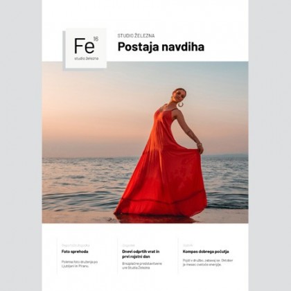 Mesečnik Studio Železna - Julij